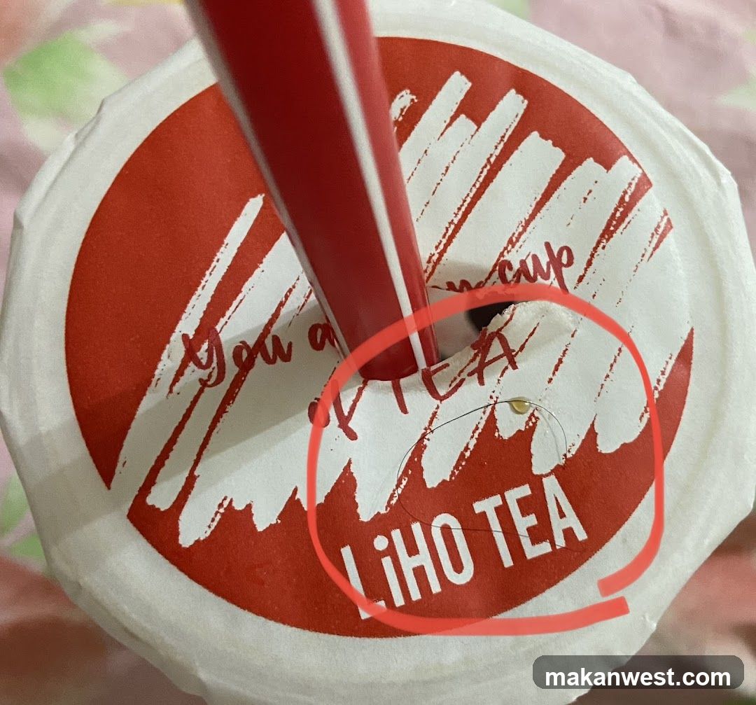 Bubble Tea Cup Lid