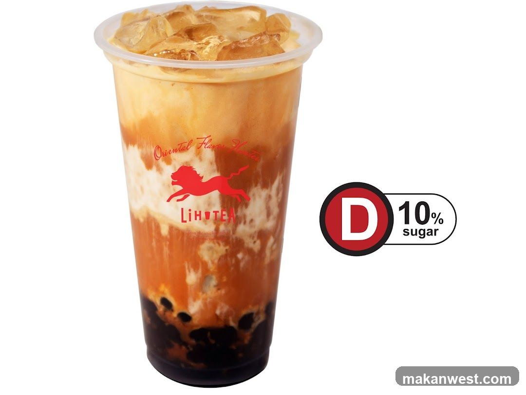 Thai Milk Tea with Boba