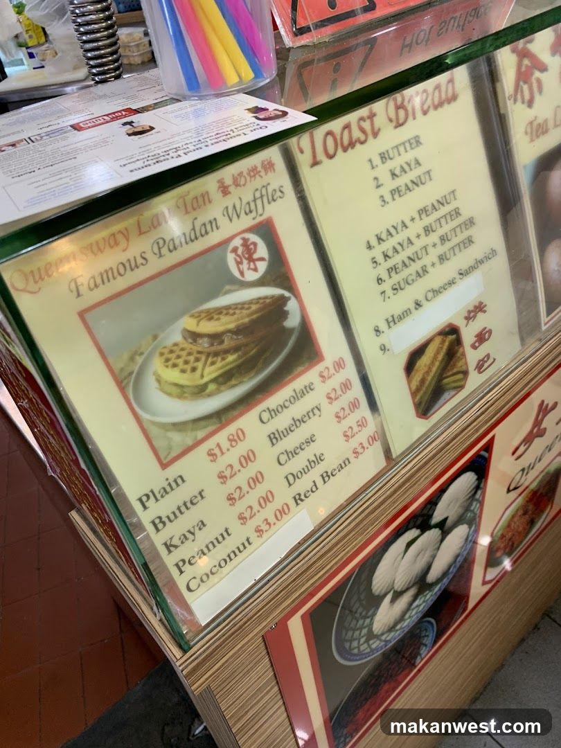 Queensway Famous Pandan Waffles & Toast Bread