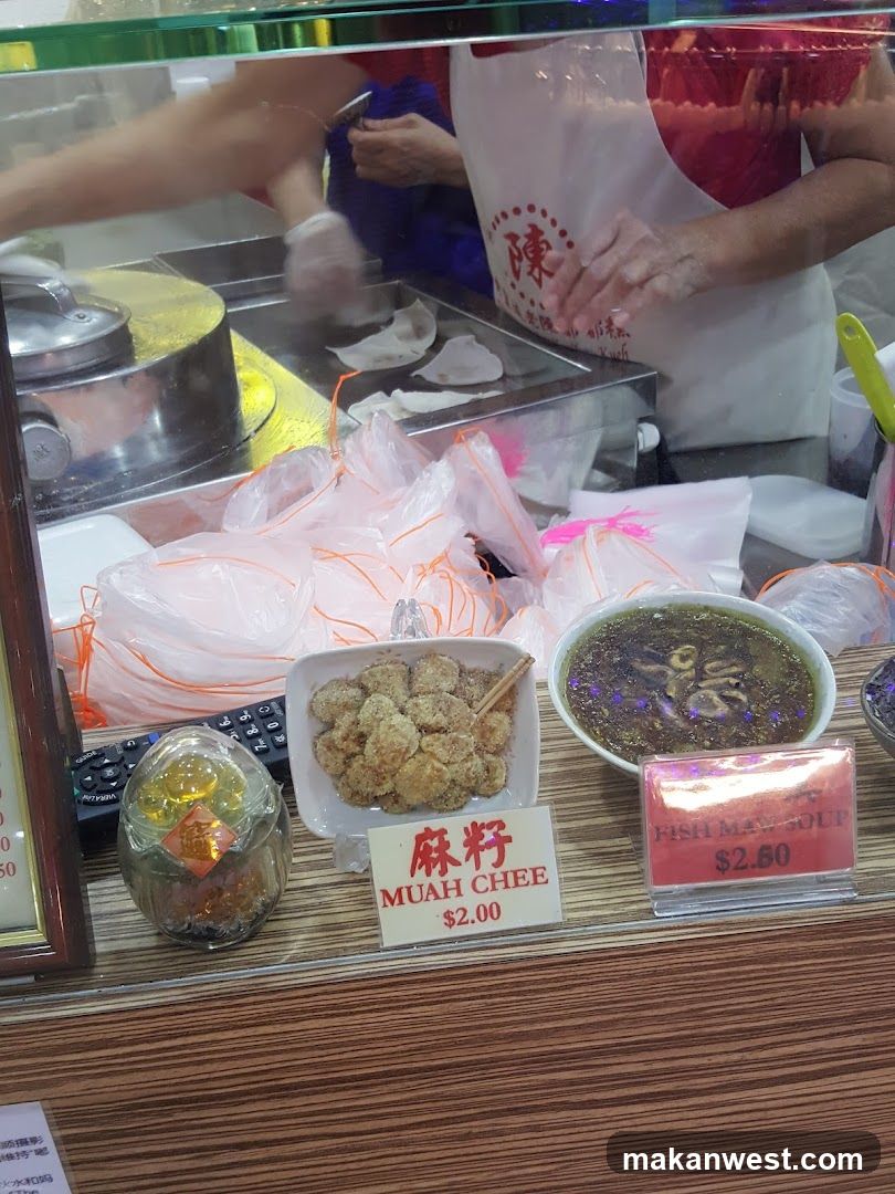 Food stall display