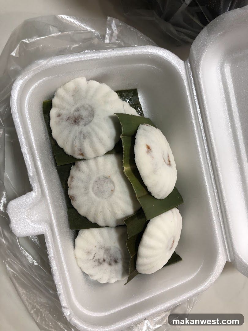 Desserts in a Styrofoam Container