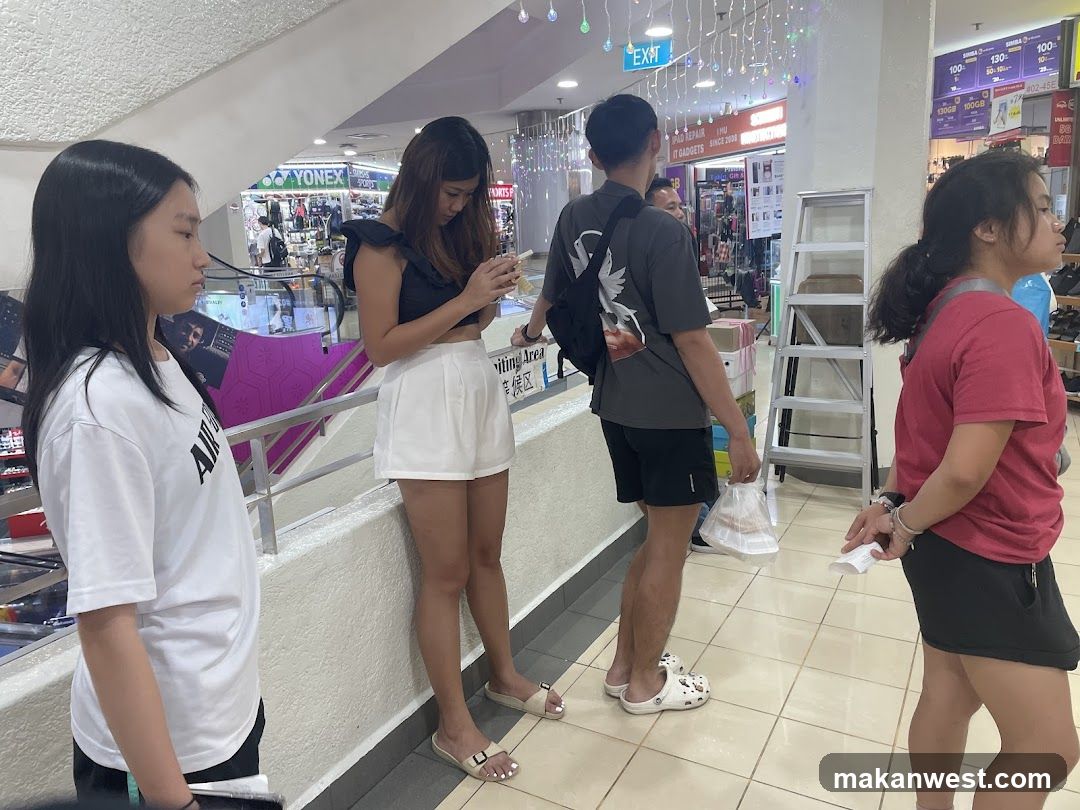 People in a Mall