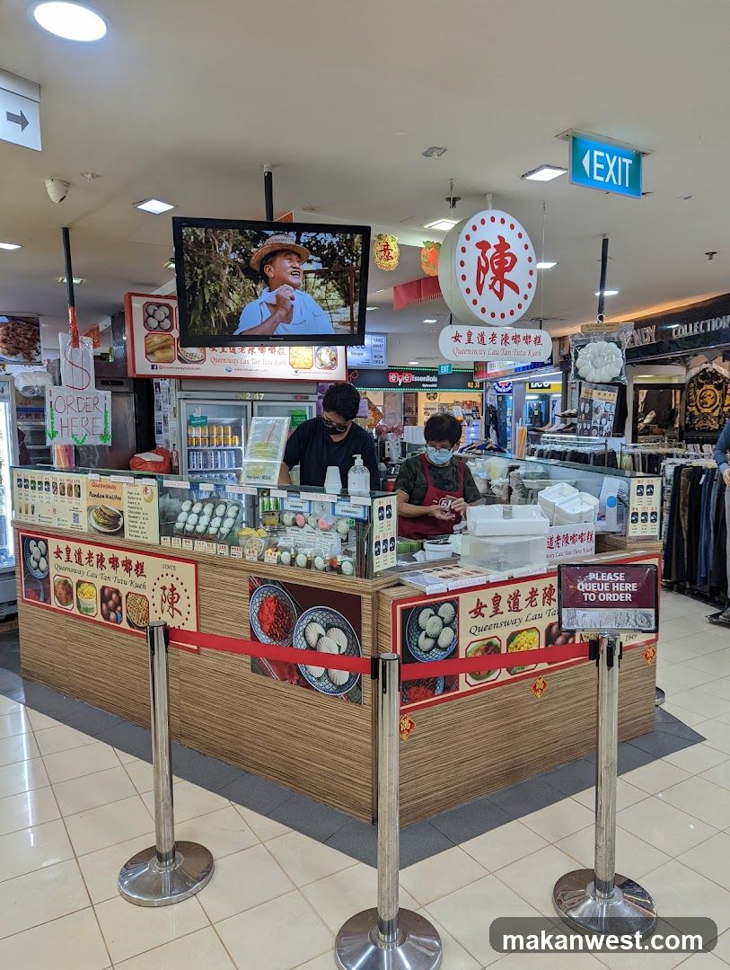 Food Stall with Menu and Display