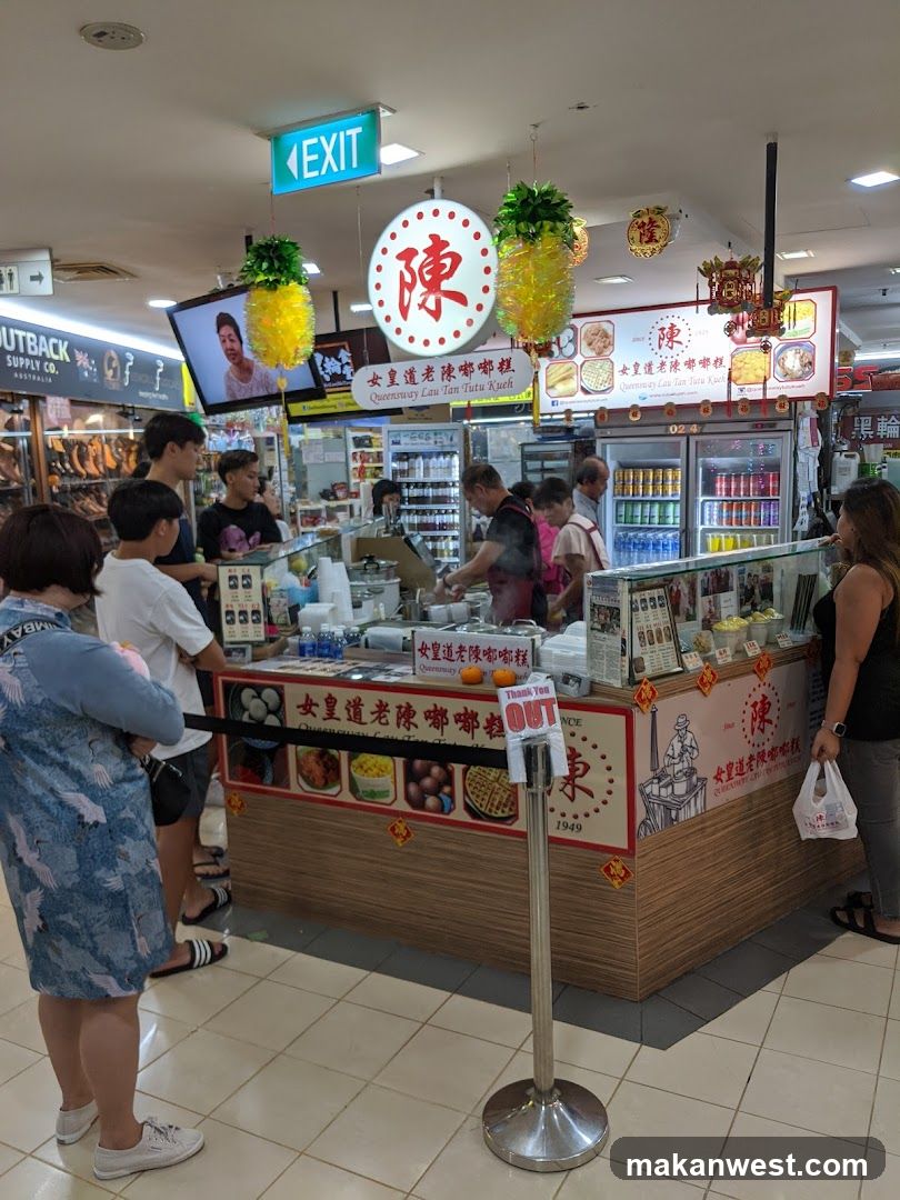 Food Stall with Pineapple Decorations