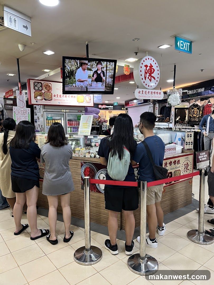 Food Stall with a Queue