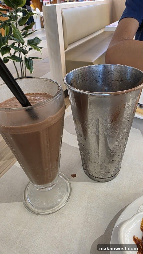 Chocolate Shake and Metal Cup