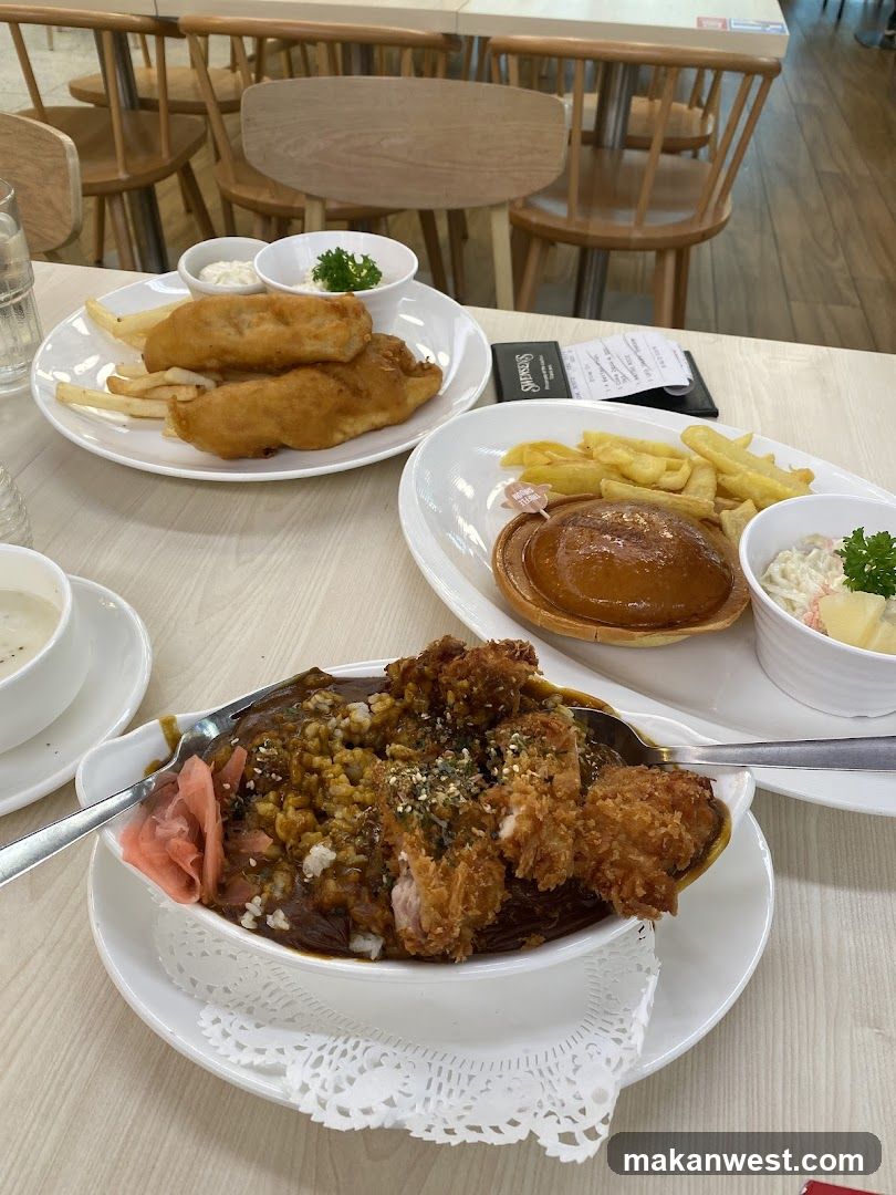 Restaurant Food Spread