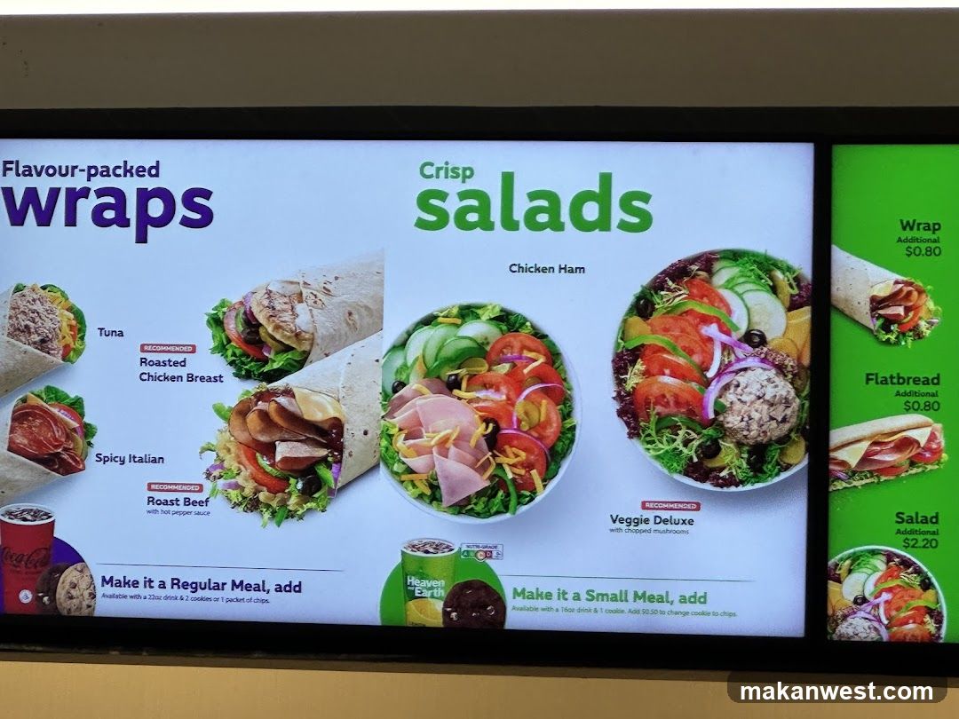 Flavour-packed wraps and Crisp salads