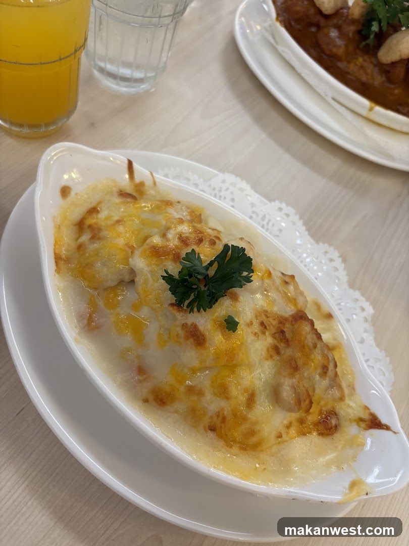 Baked Dish with Cheese