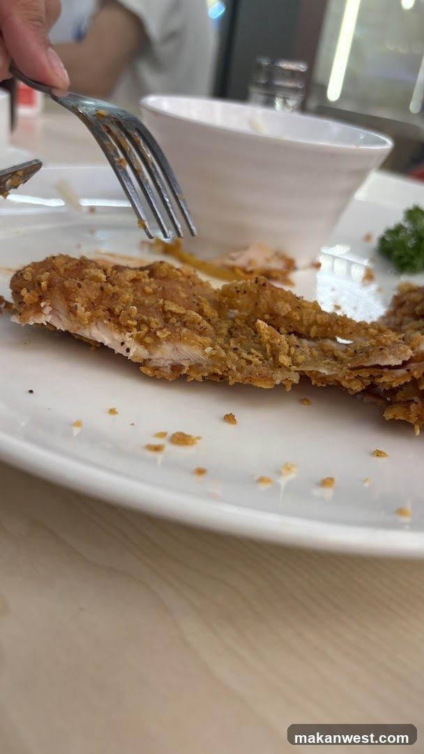 Fried Chicken on a Plate