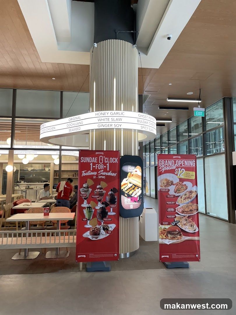 Restaurant Exterior with Menu Boards