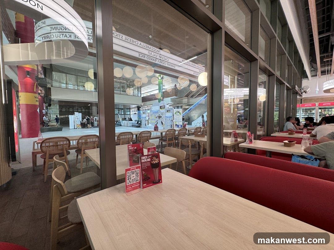 Restaurant Interior with Outdoor Seating