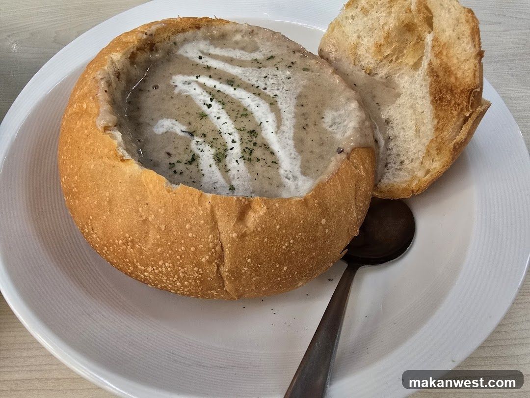 Soup in a Bread Bowl
