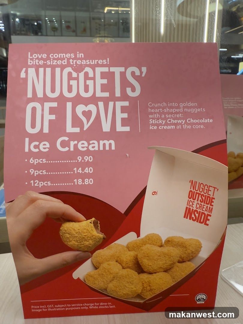 Nuggets of Love Ice Cream