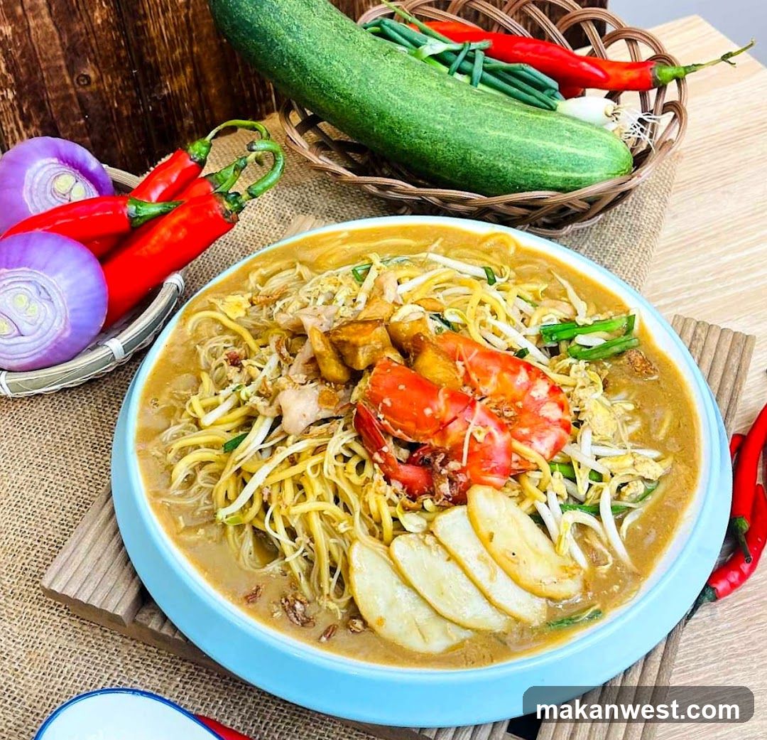 Noodle Dish with Shrimp