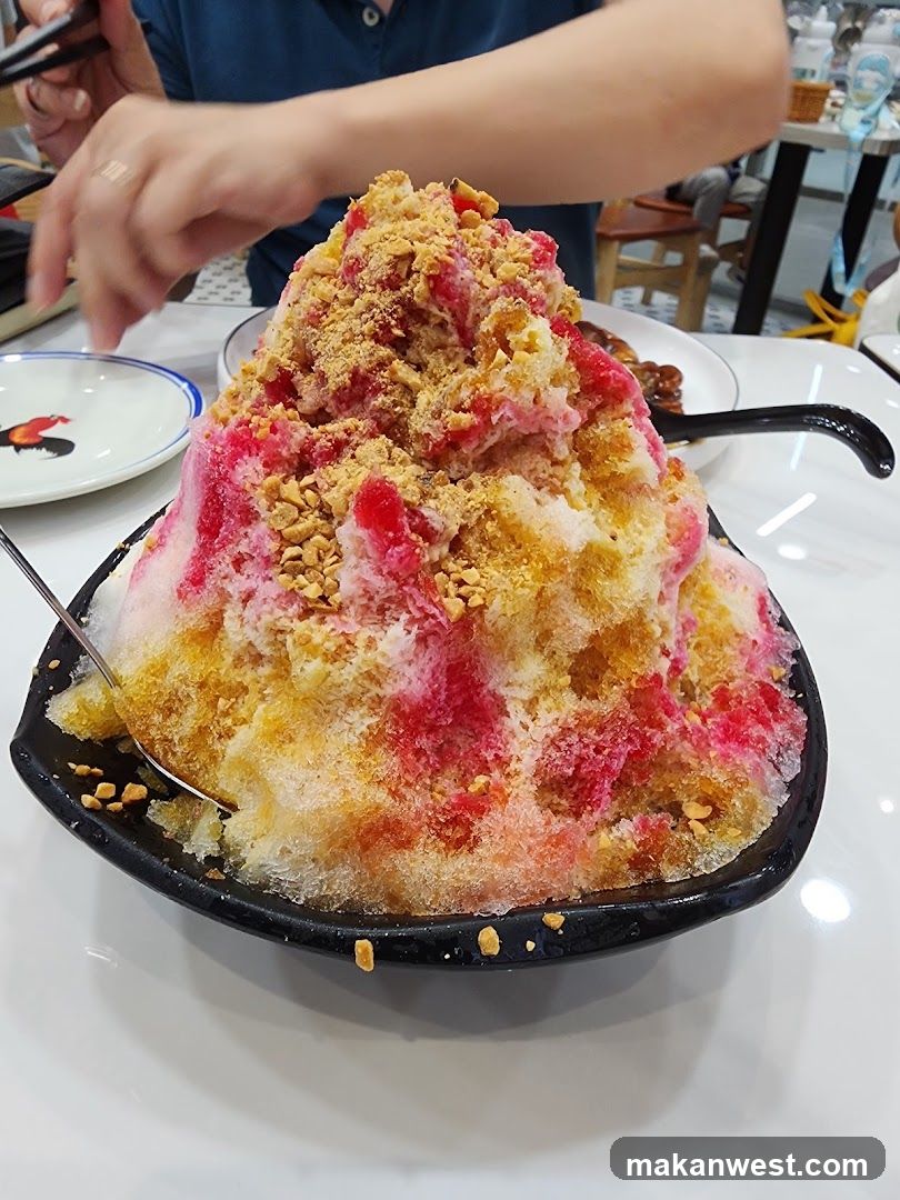 Shaved Ice Dessert
