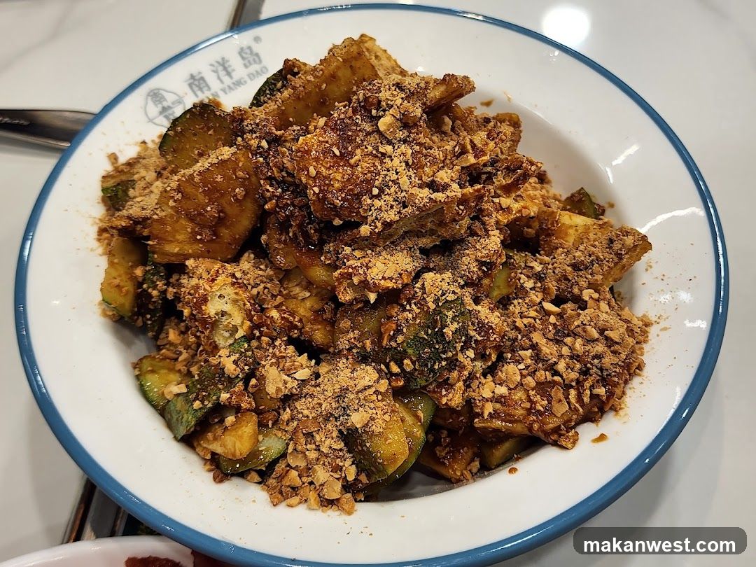 Tofu and Vegetable Dish with Peanuts