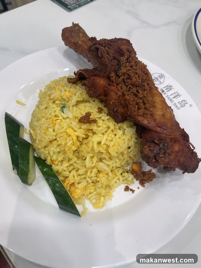 Fried Chicken and Rice