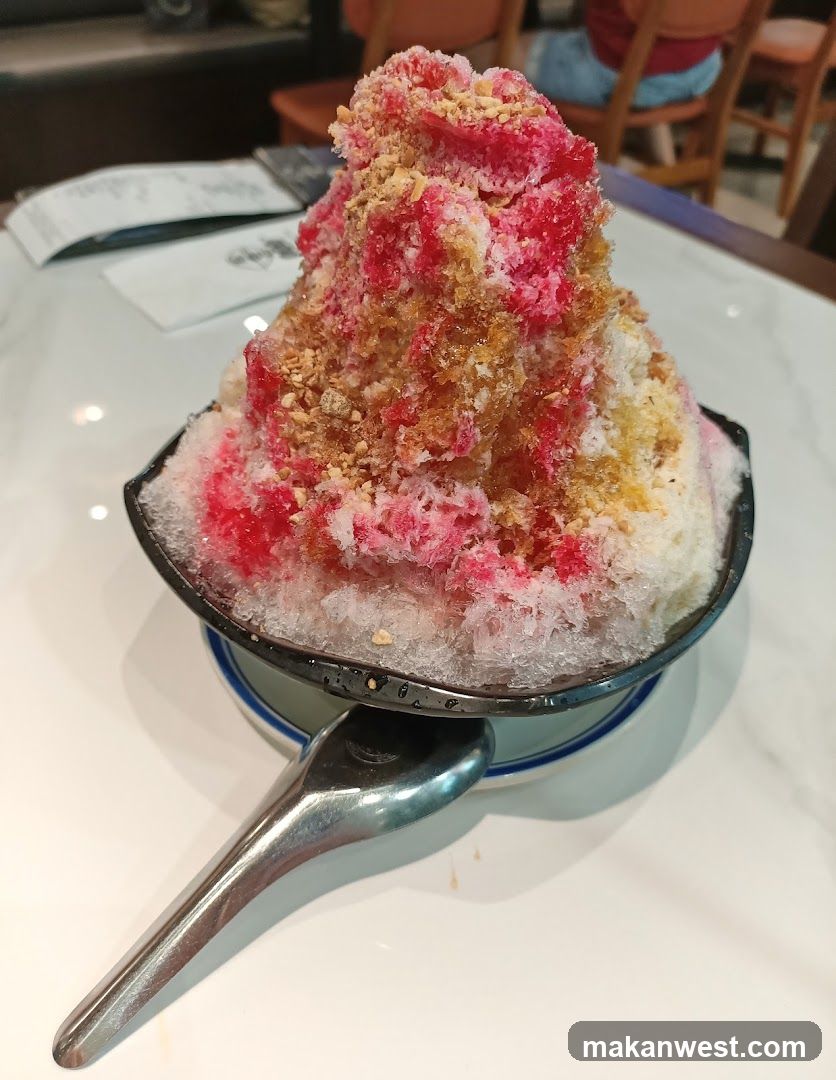 Shaved Ice Dessert