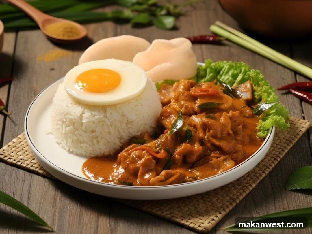 Curry with Rice and Egg