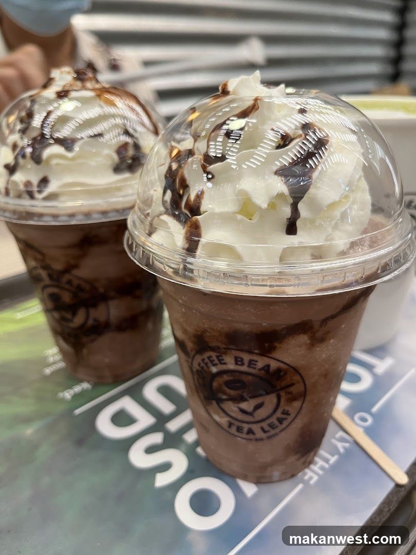 Chocolate Frappuccinos