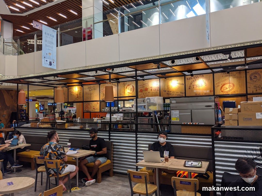 Cafe Interior with Seating