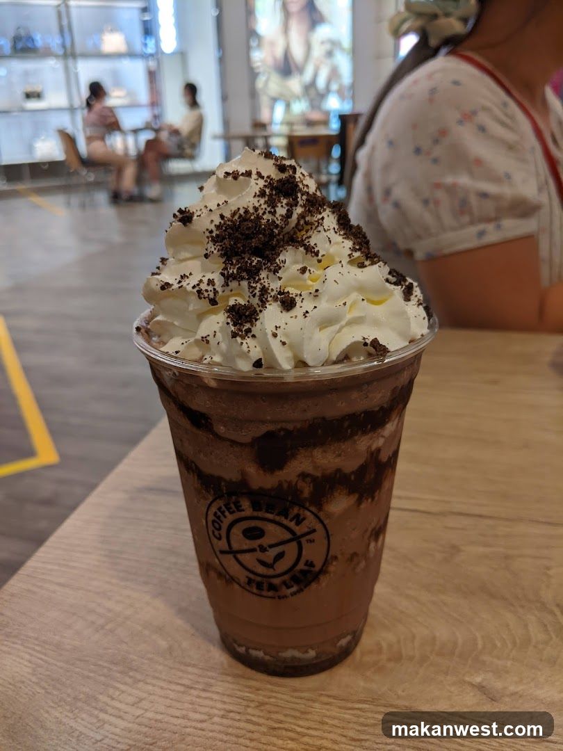 Chocolate Frappuccino with Whipped Cream