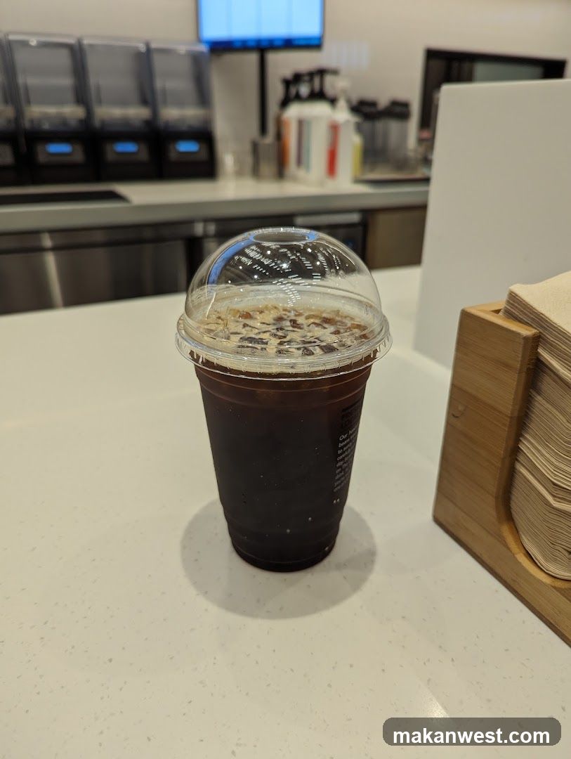 Iced Coffee on Counter