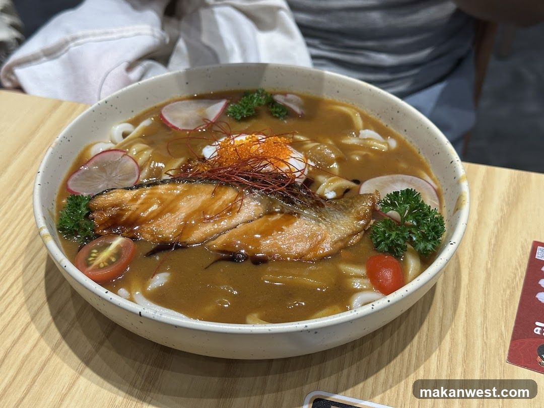 Salmon Udon Soup