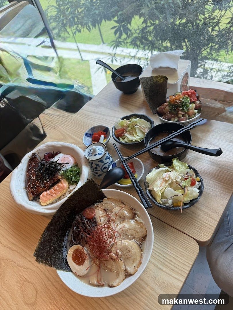 Japanese Food Spread