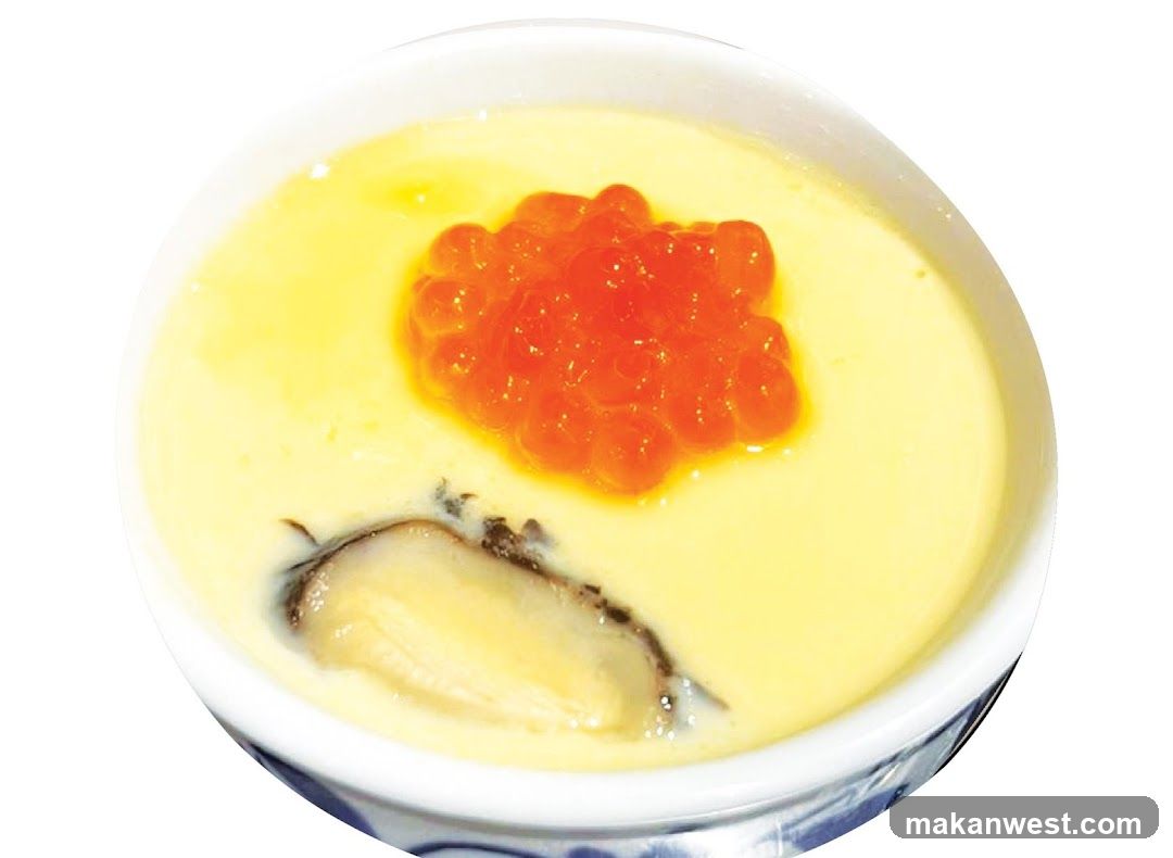 Chawanmushi with Ikura and Oyster