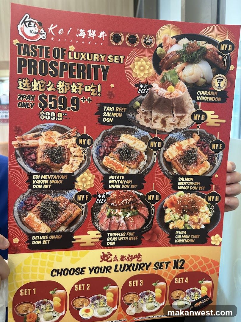Taste of Luxury Set Prosperity