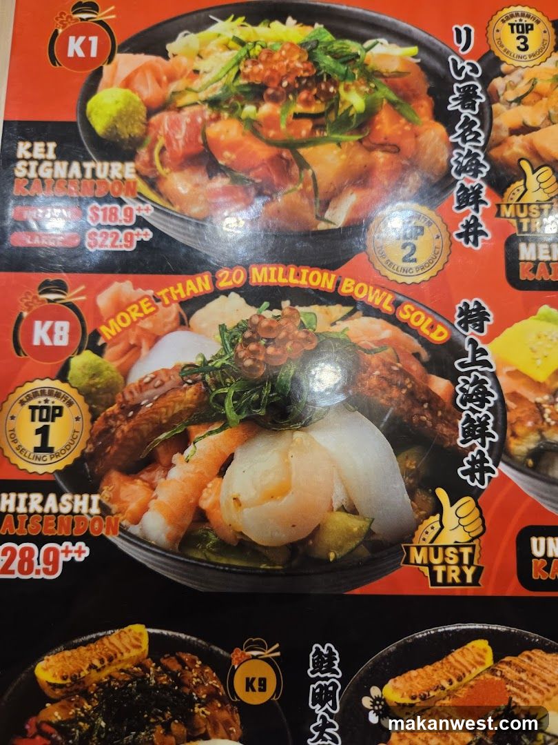 Japanese Seafood Bowls