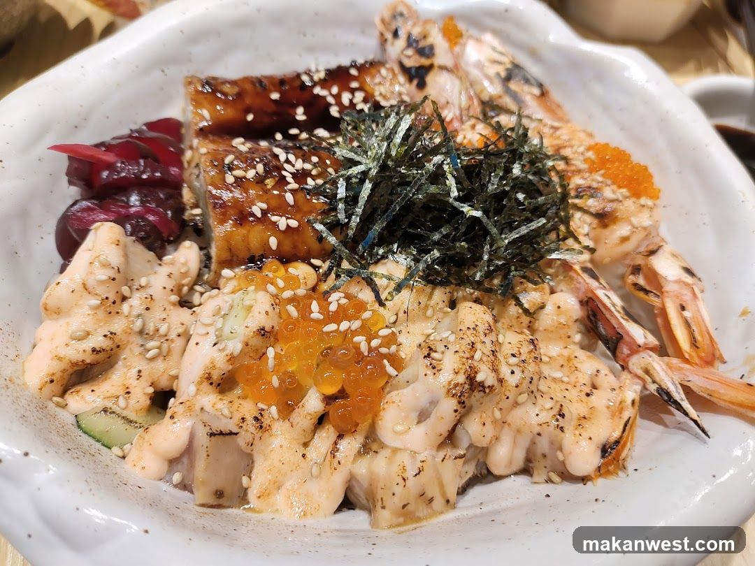 Seafood Donburi