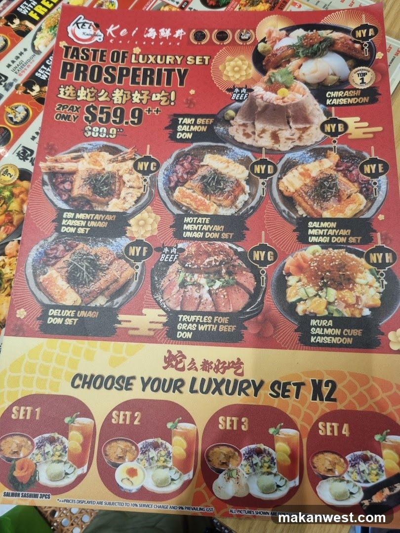 Taste of Luxury Set Prosperity