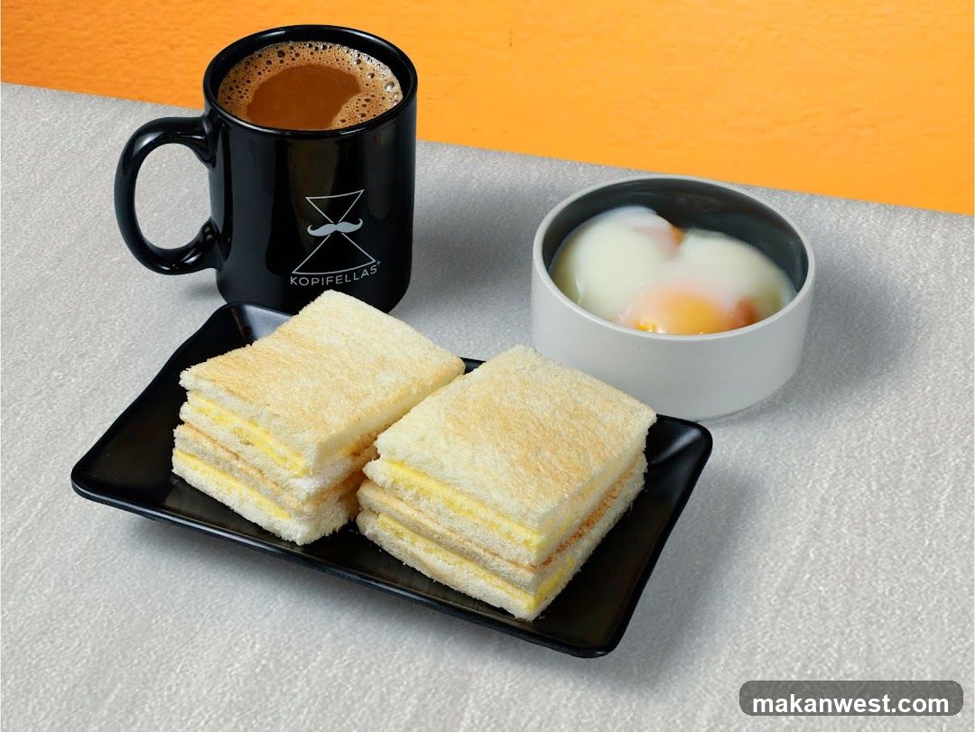 Kopi and Toast Set