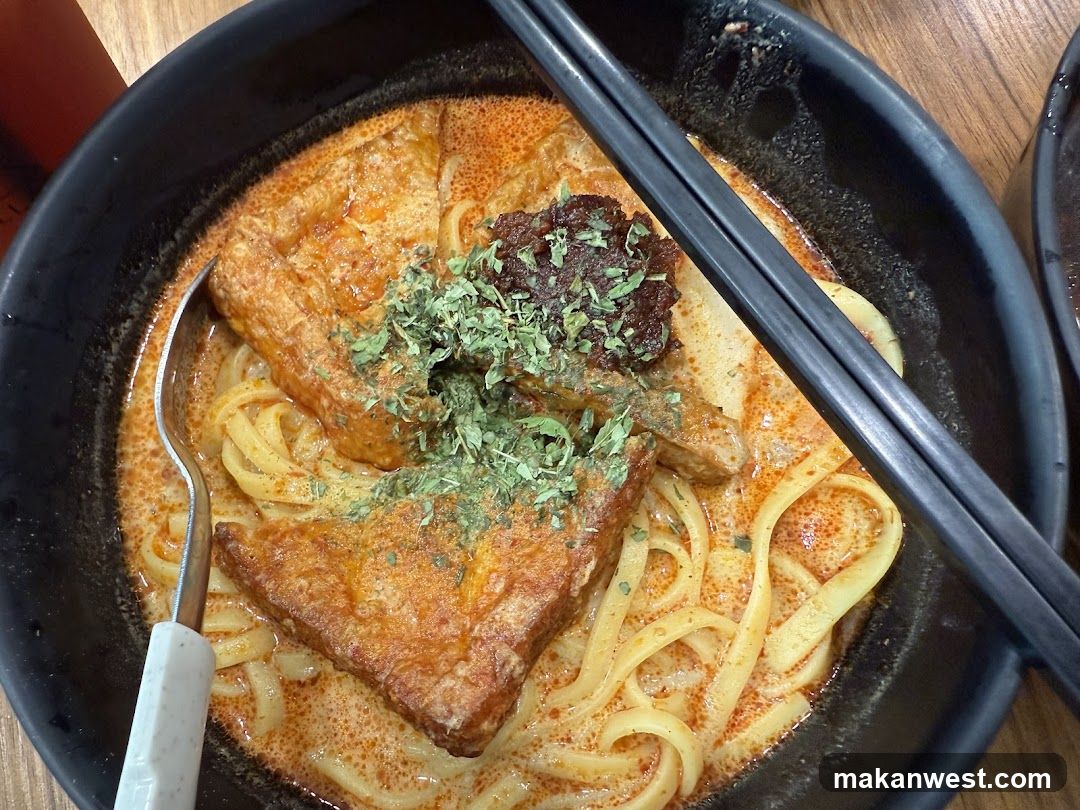 Laksa with Tofu and Chili Paste