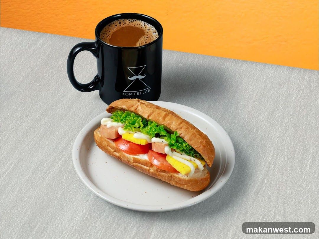 Coffee and Sandwich
