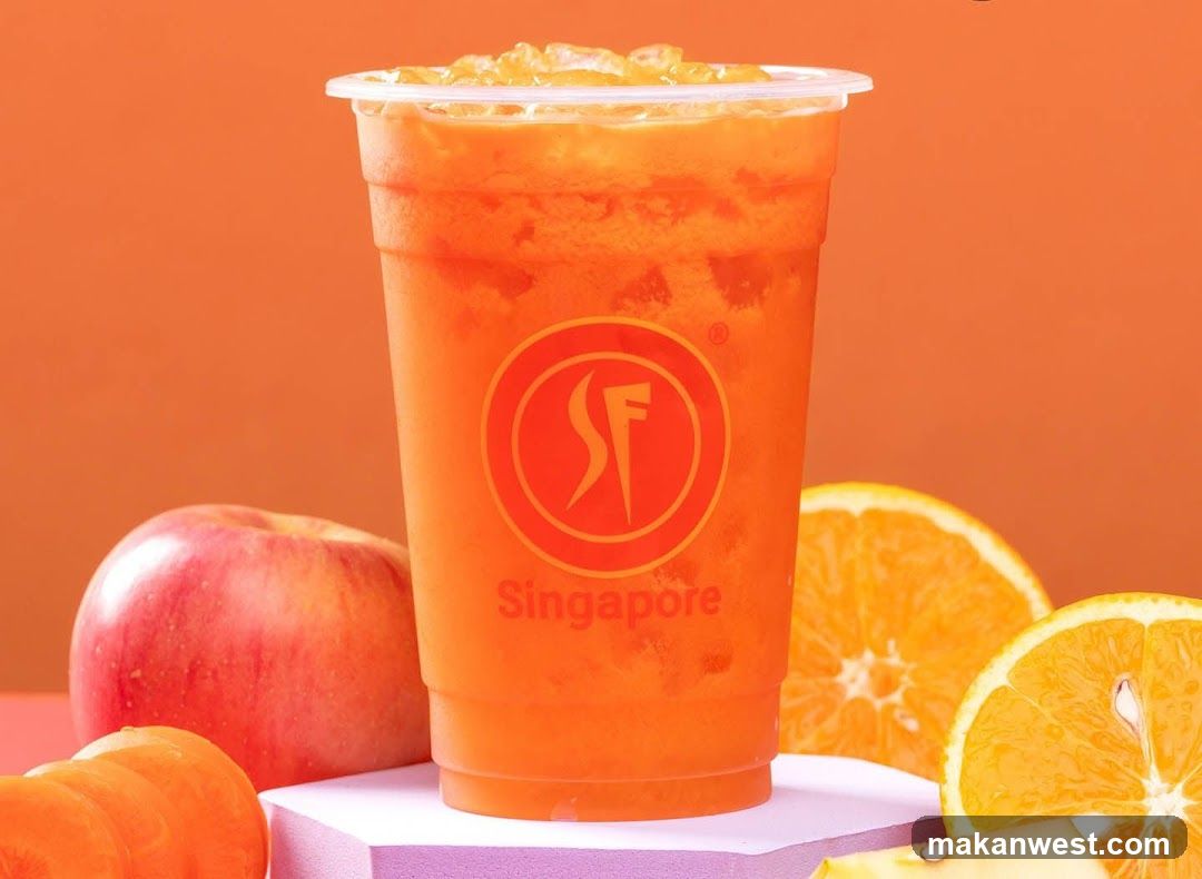 Orange Juice with Fruits