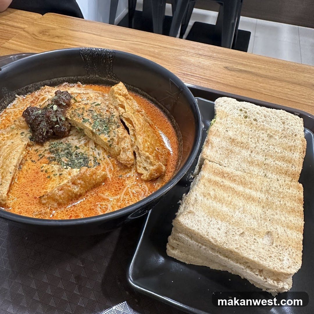 Laksa and Toast