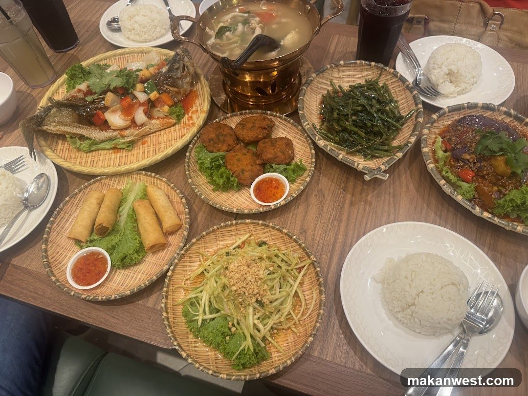 Thai Food Spread