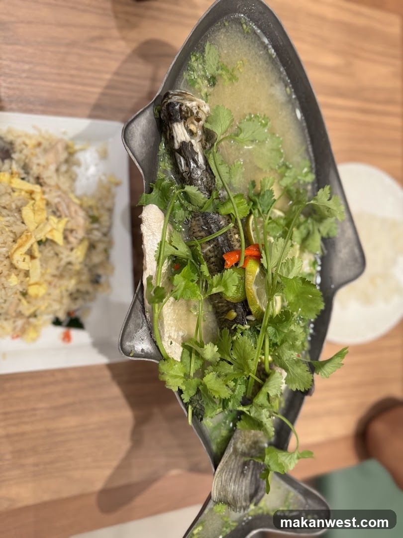 Steamed Fish with Herbs