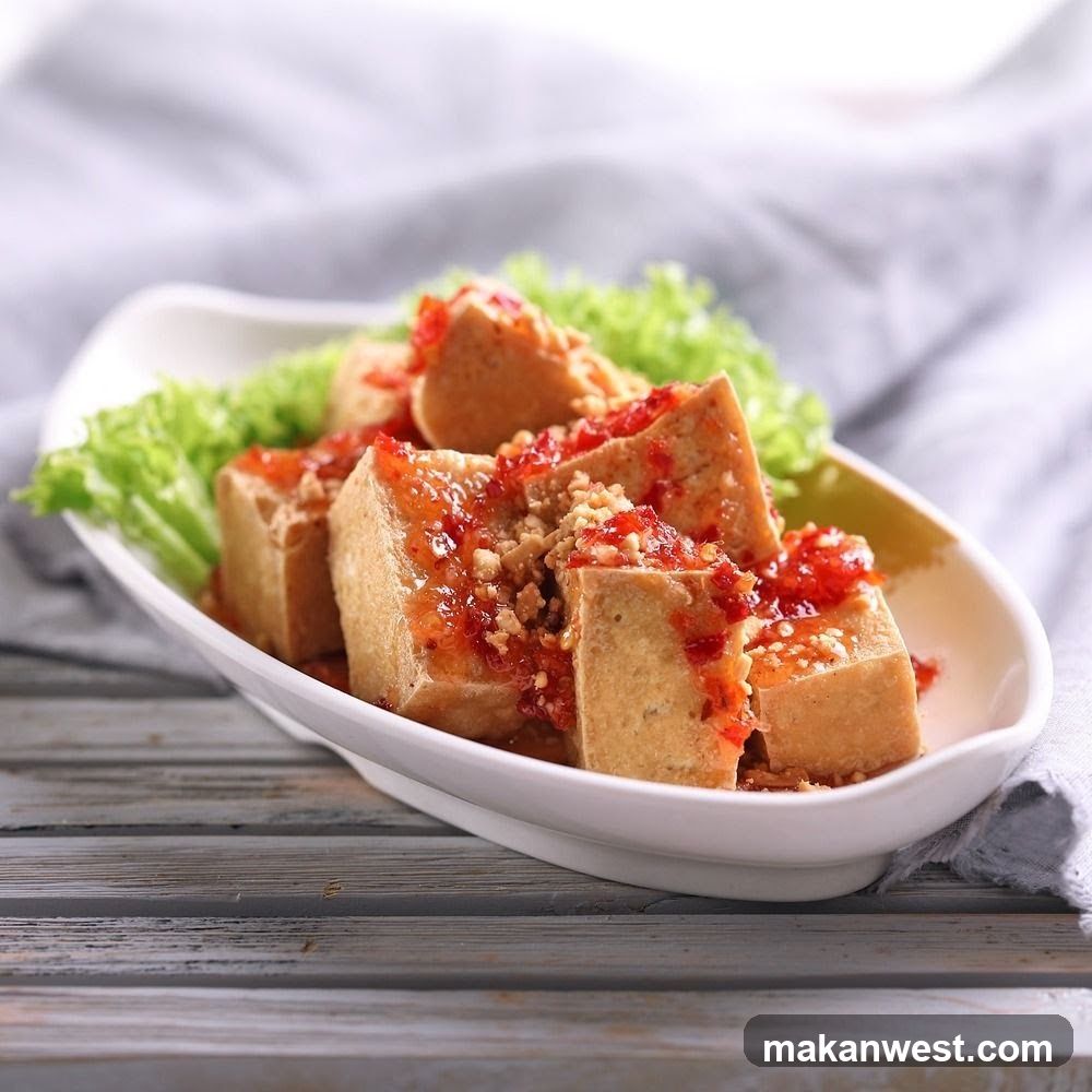 Fried Tofu with Chili Sauce