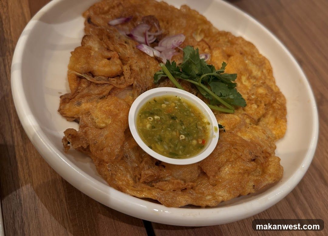 Omelet with Dipping Sauce