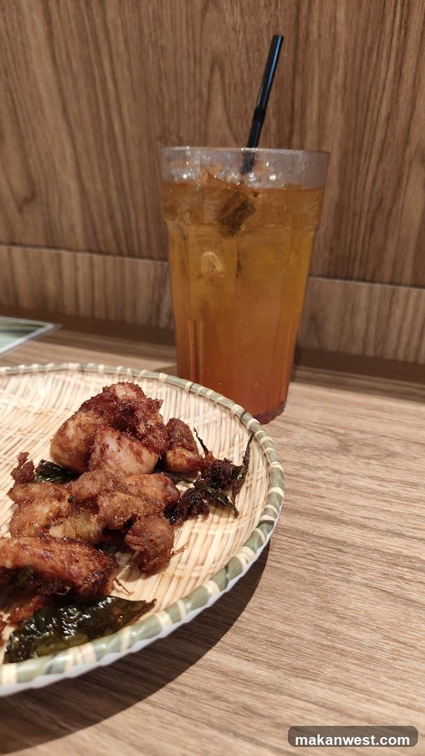 Fried Pork and Iced Tea