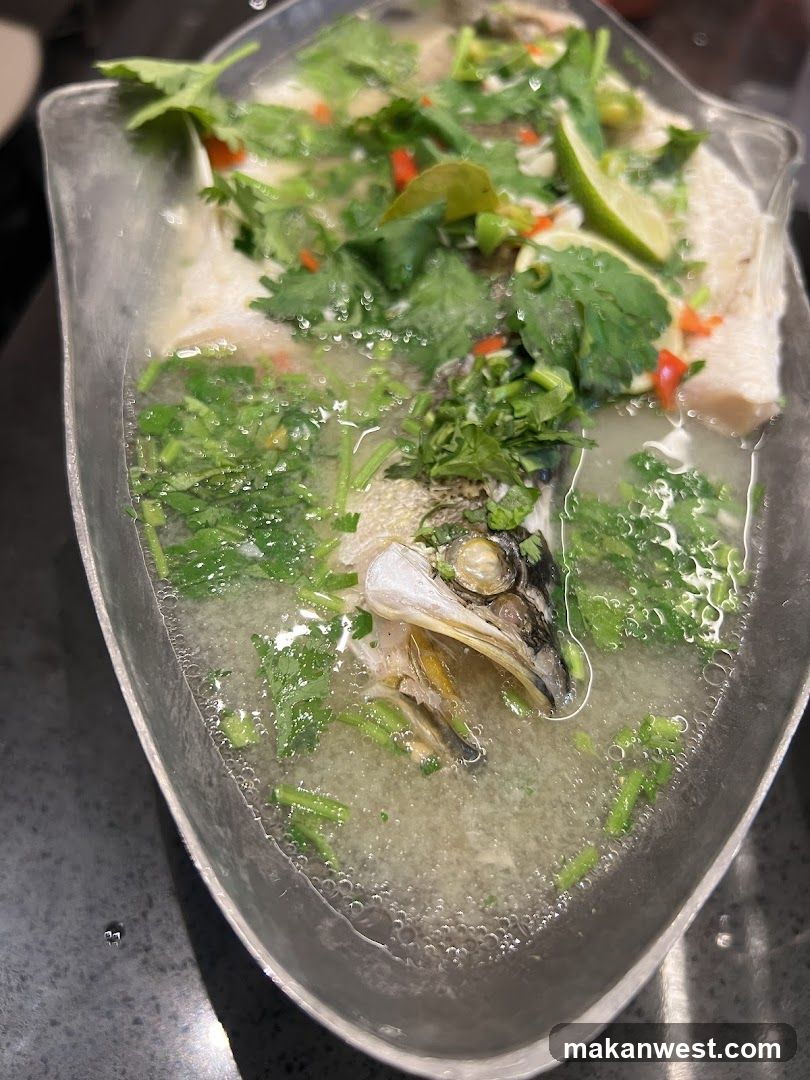 Steamed Fish with Lime and Chili