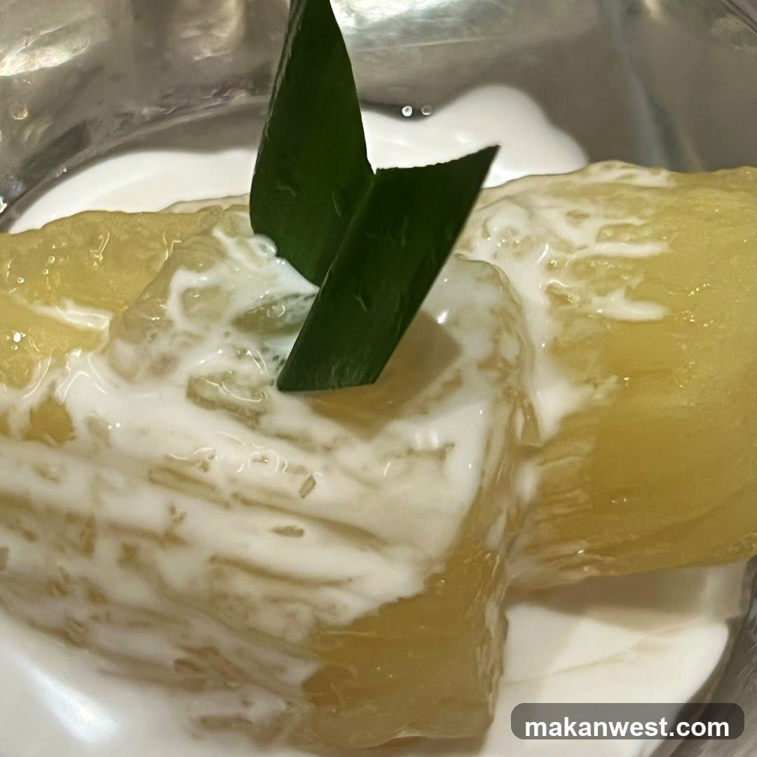 Dessert with Coconut Milk