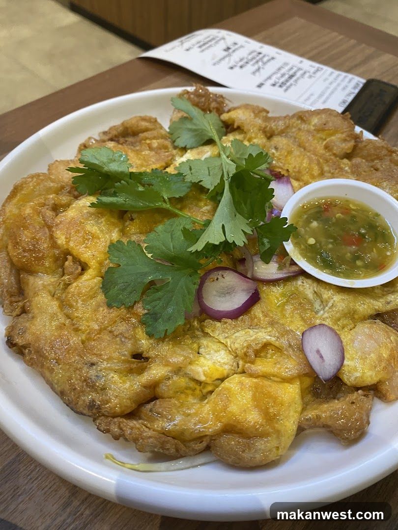 Omelet with Dipping Sauce
