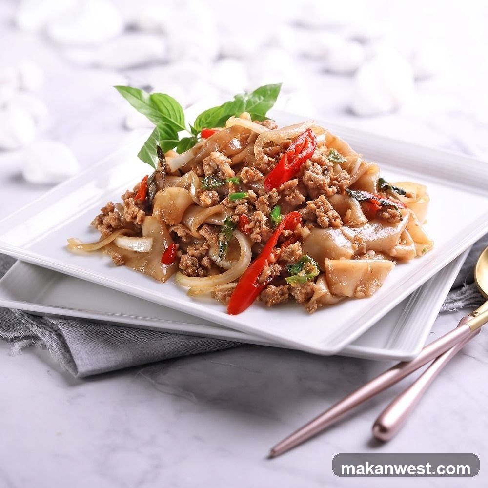 Thai-style stir-fried noodles