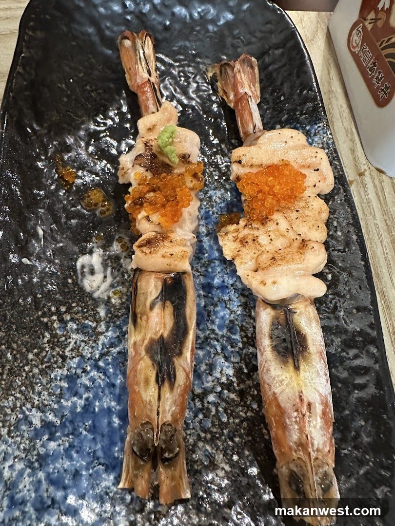 Grilled Prawn Skewers